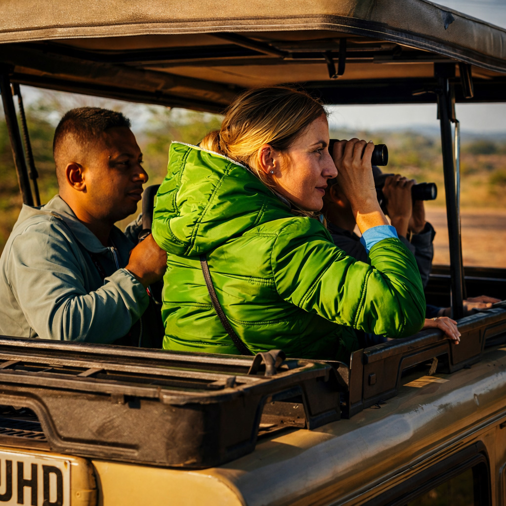 Safari adventure at sunset(2) copy